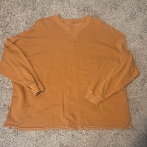 Aerie Warm Tan Knit Sweater